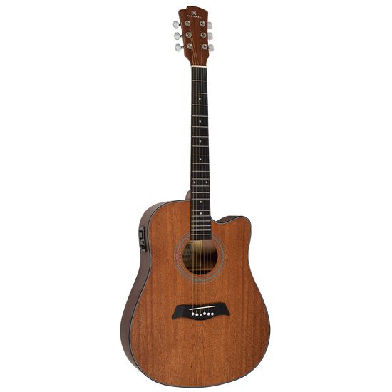 Violão Elétrico Michael Folk Cutaway VMF400 - Cordas de Aço Sapele