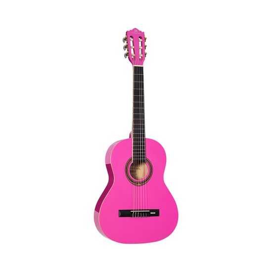 Violão Acustico Infantil Michael VM13E PK Pink