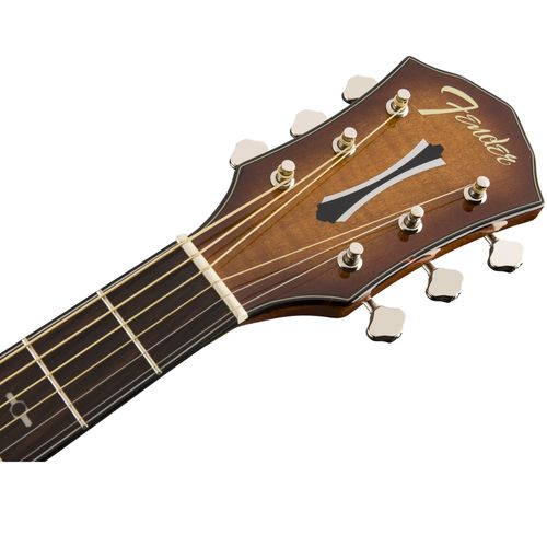 【特別送料無料！】 Cutaway Aço Eletroacústico Violão Fender Auditorium FA-345CE ギター