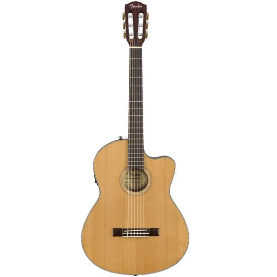 Violão Eletroacústico Fender Classic Design Series CN140-SCE 097-0264-321 Natural Com Case