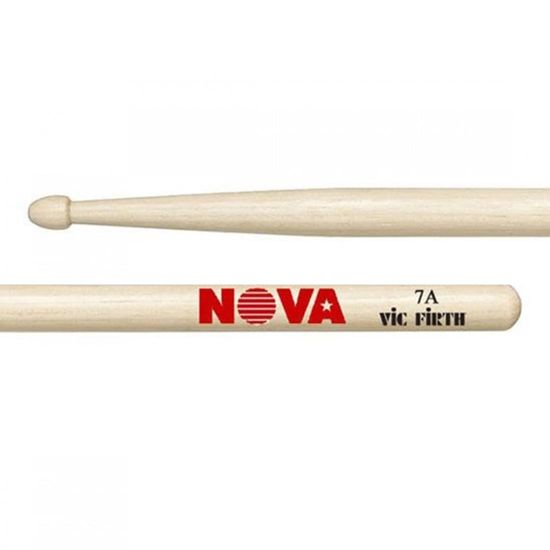 Par de Baqueta Vic Firth 7A Nova - Madeira Par de Baqueta Vic Firth 7A Nova - Madeira