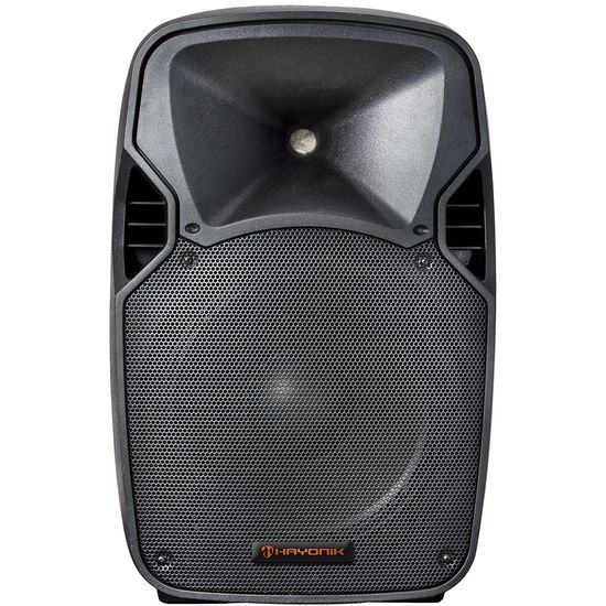 Caixa Acústica Ativa Hayonik 12' CPA 12400l 400W Preta