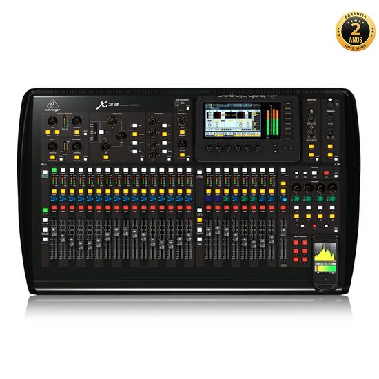 Mesa Mixer Digital Behringer X32 - 32 canais