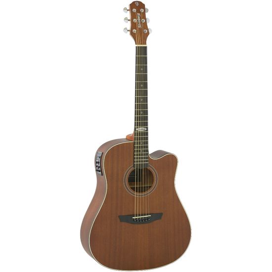 Violão Elétrico Strinberg SD200C MGS Folk - Mahogany Fosco