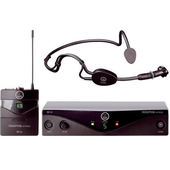 Microfone Sem Fio Headset Akg Pw 45 - PWSSET A