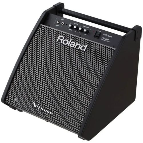 Amplificador Roland Pm-200 180w Preto Para Baterias V-drums Roland