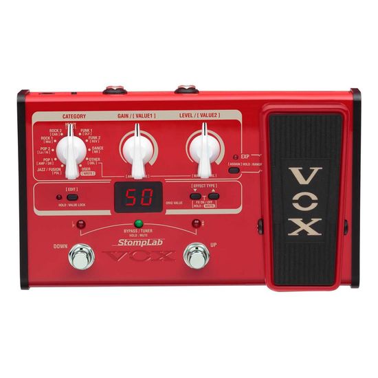 Pedaleira De Efeitos para contrabaixo Vox Stomplab 2B