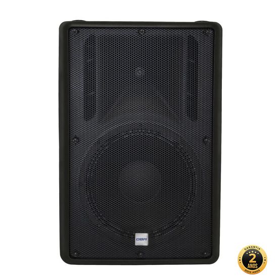 Caixa de Som DBR DBR712 12' Classe D com DSP e 600W RMS