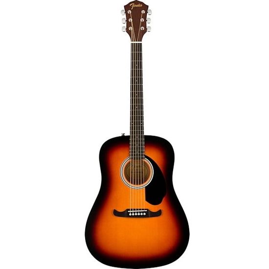 Violão Acústico Aço Fender FA-125 Alternative Series Sunburst com Bag