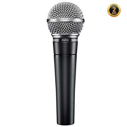 Microfone Shure SM58-LC - serenata