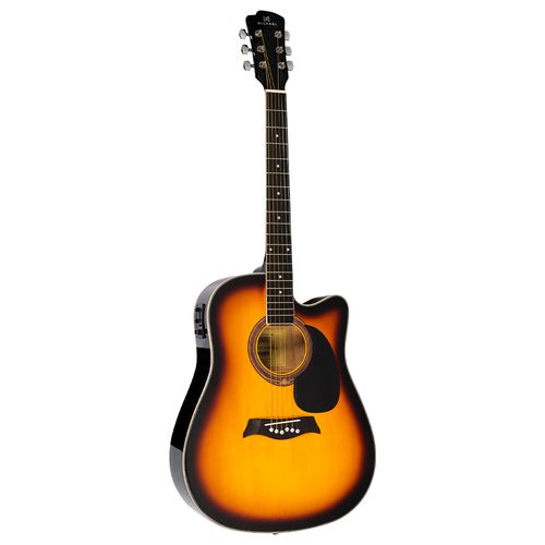 Violão Elétrico Michael Folk Cutaway VMF361 SB - Cordas de Aço