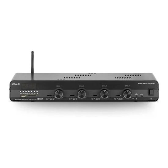 Amplificador Para Som Ambiente Slim 4500 Optical - Frahm
