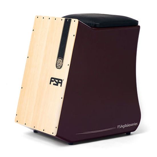 Cajon FSA FGB6502 Gibão Vinho Cajon FSA FGB6502 Gibão Vinho