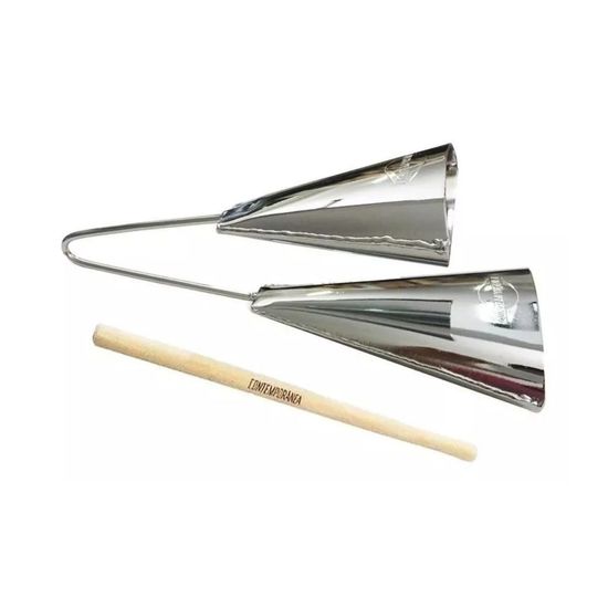 Agogo Duplo Contemporânea 01C Cromado Agogo Duplo Contemporânea 01C Cromado