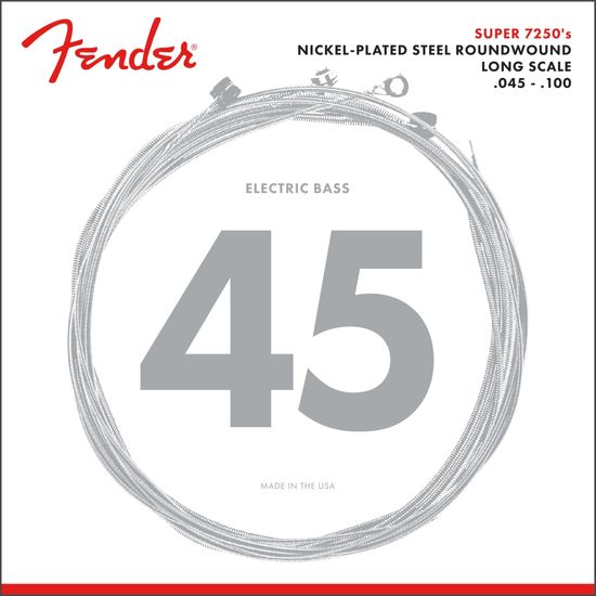 Encordoamento Contrabaixo Fender 7250ML .045 .100