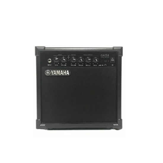 Amplificador Yamaha GA15II para Guitarra 15W RMS Preto 127V