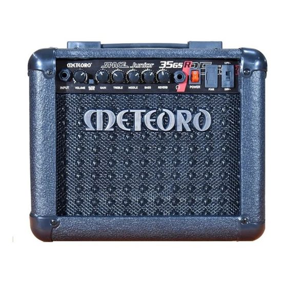 Cubo Meteoro Space Guitar JR 35GS-R Com Reverb