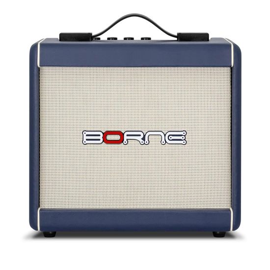 Amplificador Combo para Guitarra Borne F60 Azul