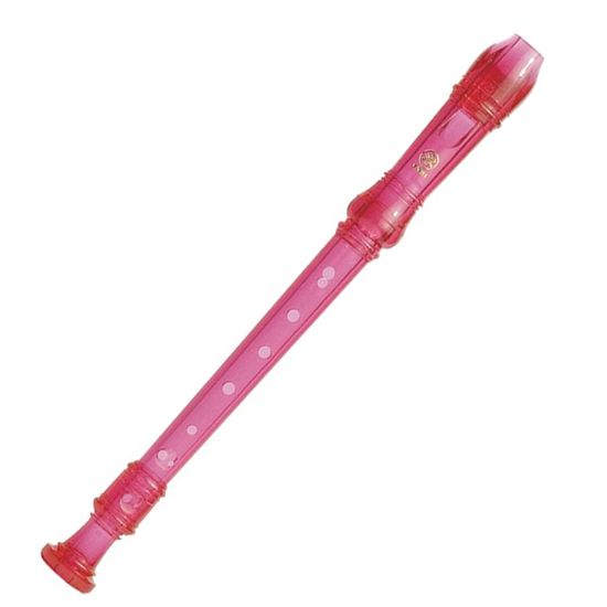 Flauta Doce Soprano Yamaha YRS20B Rosa – Sistema Barroco