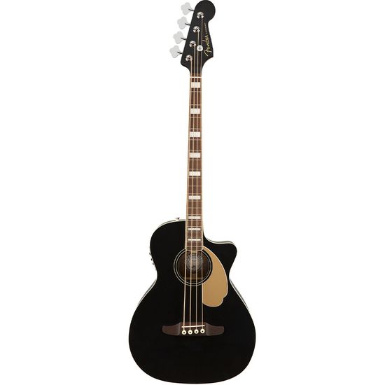 Baixolão Eletroacústico Fender Kingman Bass California Series 097-0743-106 Black