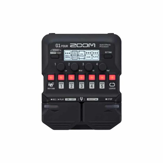 Pedaleira Zoom G1 Four Para Guitarra