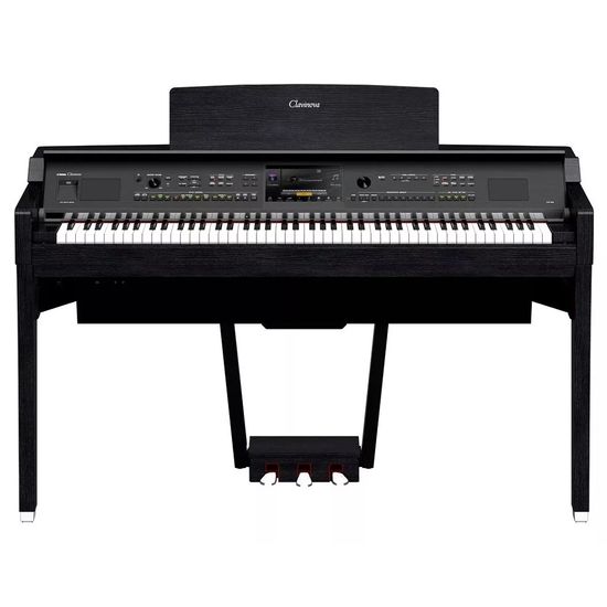 Piano Digital Clavinova Yamaha CVP-809B Com Banqueta