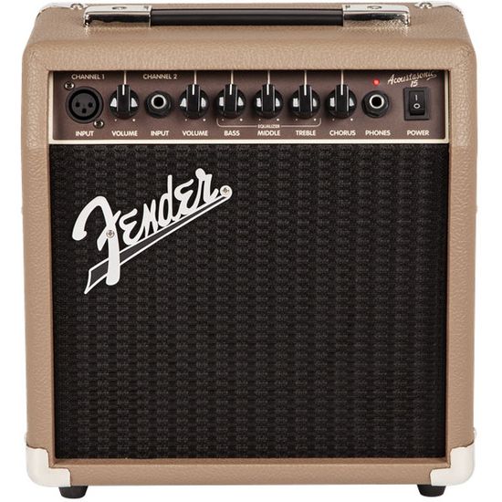 Amplificador Combo para Violão 15 Watts Fender Acoustasonic 127v Amplificador Combo para Violão 15 Watts Fender Acoustasonic 127v