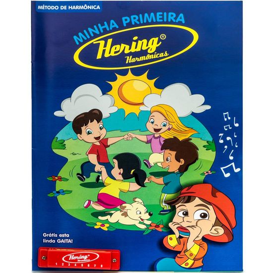 Gaita Hering MPH01 Em C Método de Harmônica - Minha Primeira Hering Gaita Hering MPH01 Em C Método de Harmônica - Minha Primeira Hering