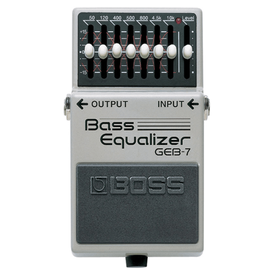 Pedal para Contrabaixo Equalizer Boss GEB-7 Pedal para Contrabaixo Equalizer Boss GEB-7