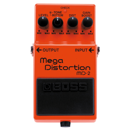 Pedal para Guitarra Mega Distortion Boss MD-2 Pedal para Guitarra Mega Distortion Boss MD-2