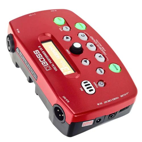 Pedal para Vocalista Processador Vocal Boss VE-5 Vermelho