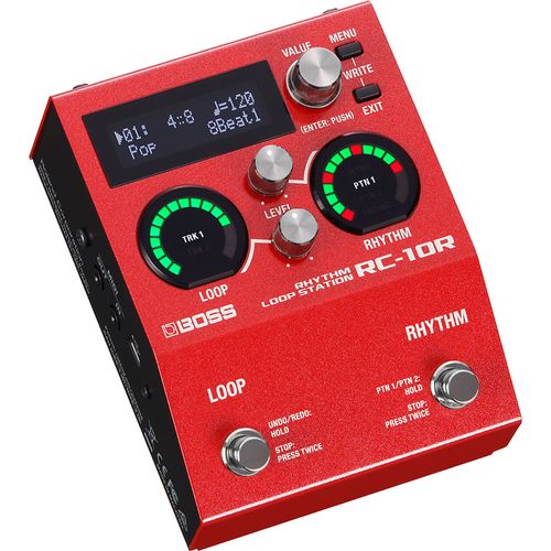 Pedal para Guitarra Loop Station Boss RC-10R - serenata Pedal para Guitarra Loop Station Boss RC-10R - serenata