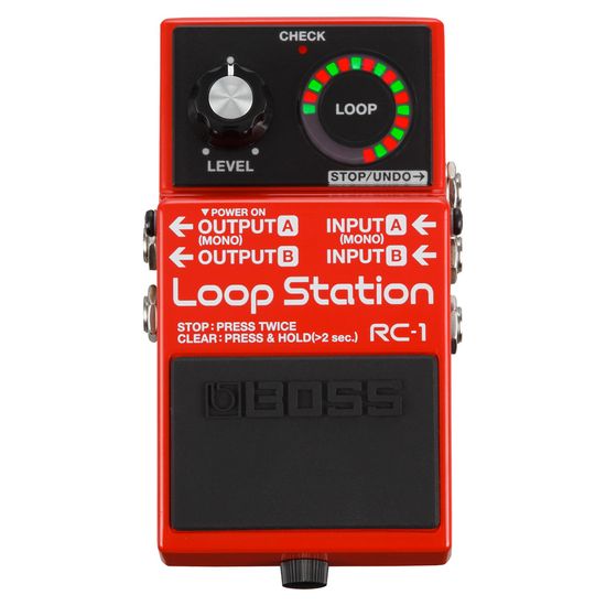 Pedal Loop Station para Guitarra Contrabaixo Violão Boss RC-1 Pedal Loop Station para Guitarra Contrabaixo Violão Boss RC-1