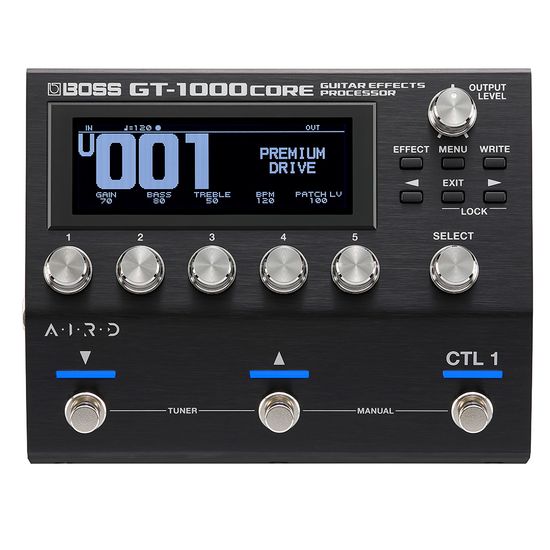 Pedaleira Processador de Efeitos para Guitarra BOSS GT1000CORE
