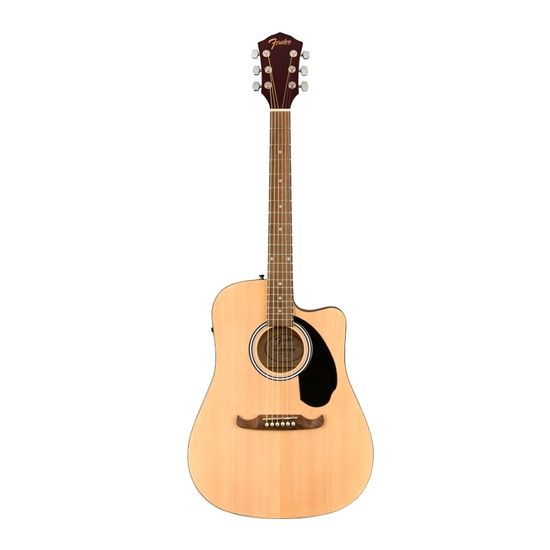 Violão Fender Eletroacústico FA-125CE Dreadnought Natural