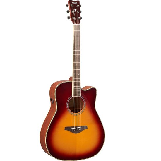 Violão Elétrico TransAcoustic Yamaha FGC-TA Sunburst Aço Violão Elétrico TransAcoustic Yamaha FGC-TA Sunburst Aço