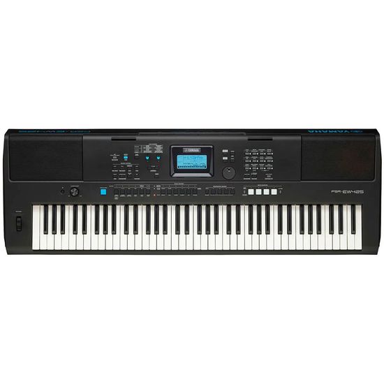 Teclado Arranjador Yamaha PSR-EW425 76 Teclas Sensitivas