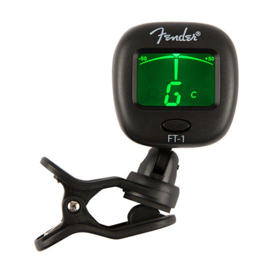 Afinador Clip On Guitarra Violão Contrabaixo Fender FT1 Pro
