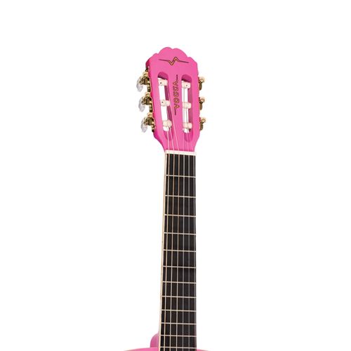 Violão Acústico Infantil Vogga VCA95 PK 3/4 Nylon - Rosa - serenata