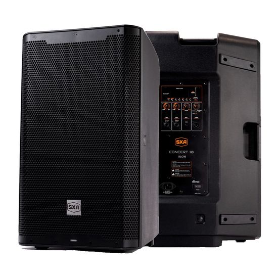 Caixa de Som Ativa SXA Concert SLC10 280W Bivolt com Bluetooth