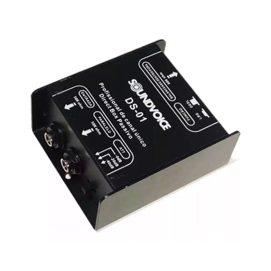 Direct Box Passivo Soundvoice DS-01 Direct Box Passivo Soundvoice DS-01