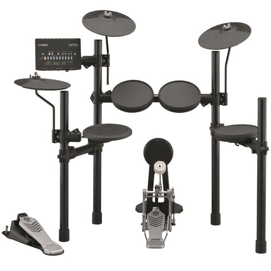 Bateria Eletrônica Yamaha DTX452K - Com Fonte e Pedal