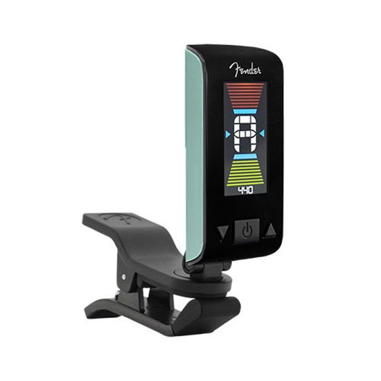 Afinador Clip On Guitarra Violão Contrabaixo Fender Original DBL Azul