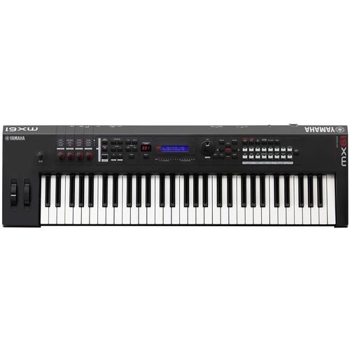 Teclado Sintetizador Yamaha MX61 BK 61 Teclas - serenata