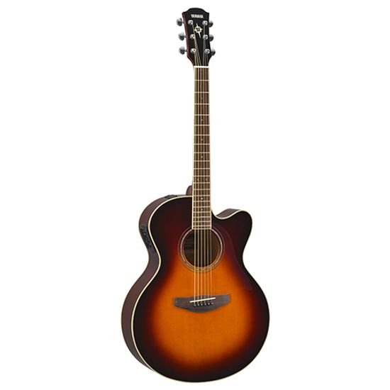 Violão Eletroacústico Jumbo Aço Yamaha CPX600 OVS Old Violin Sunburst