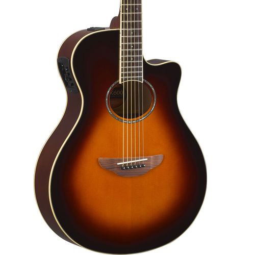 Violão Elétrico Yamaha APX600 Old Violin Sunburst - serenata
