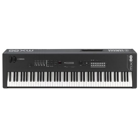 Teclado Sintetizador Yamaha MX88BK Preto Teclado Sintetizador Yamaha MX88BK Preto