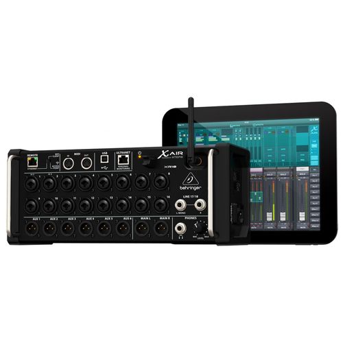 Mixer Digital Behringer XR18 com 18 Canais Bivolt - serenata