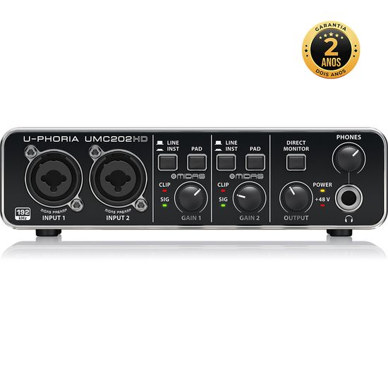 Interface de Audio Behringer UMC202HD Interface de Audio Behringer UMC202HD