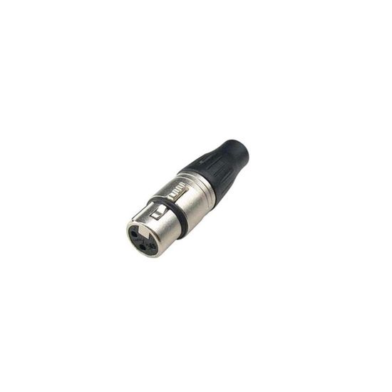 Conector de linha Neutrik NC3FX - XLR fêmea Conector de linha Neutrik NC3FX - XLR fêmea